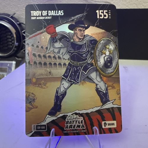 2026 Bo Jackson Battle Arena 'Troy Of Dallas’- Coliseum Brawl SP Troy Aikman 🥊