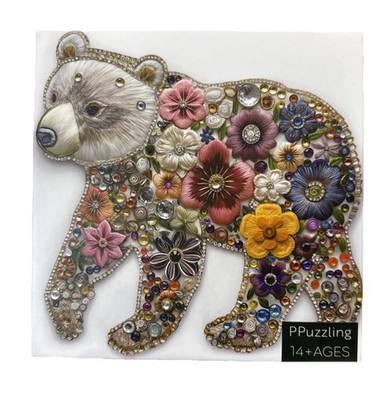PPuzzling Gem Blossom Bear 1000 Pieces Free Shipping