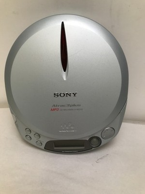 Sony Walkman D-NE510 Atrac3 Plus Portable CD MP3 Player Discman *Tested* Silver