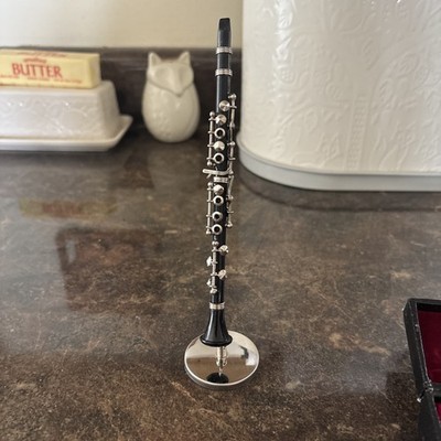 Miniature Clarinet Model With Stand And Case Musical Instruments Clarinet Model