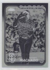 2024 Topps Chrome Negative Refractor Manny Machado #12 2d8