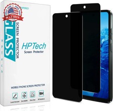 2 Pack Privacy Screen Protector for Motorola Moto G 5G 2024 Anti Spy Tempered