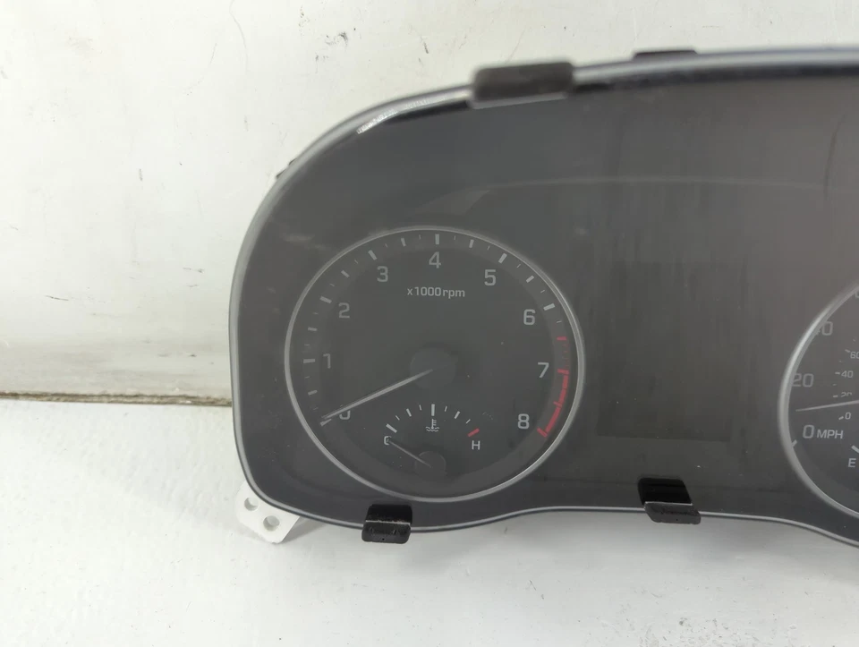 Cuadro de instrumentos velocímetro Hyundai Elantra 2017-2018 indicadores XVCLF Foto 3 de 4