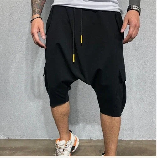 Men 3/4 Jogger Harem Pants Casual Shorts Breathable Sport Hip Hop Cotton Trouser
Opens in a new wind