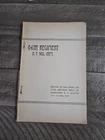 64TH NEW YORK INFANTRY REUNION REPORT /1894 RANDOLPH