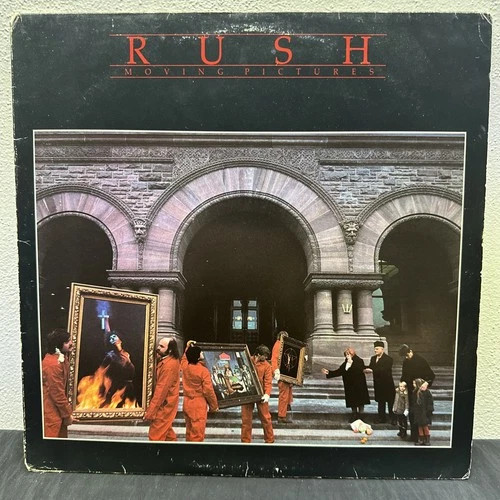 Rush Moving Pictures 1981 Mercury LP (SRM-1-4013) Masterdisk RL