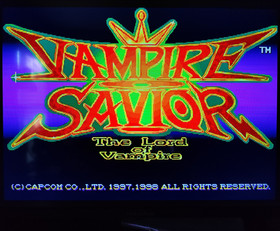 Vampire Savior (Sega Saturn, 1998) *JP Disc Only* Tested & Cleaned! US Seller