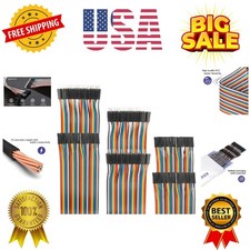 120pcs 30cm Breadboard Jumper Wires Assorted Kit,10cm 15cm 20cm 40cm 50cm 100...