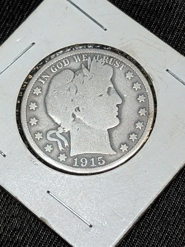 1915 D Barber Half Dollar