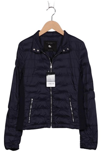ZARA Jacke Damen Anorak Jacket Kurzmantel Gr. S Marineblau #dpf8bd8
