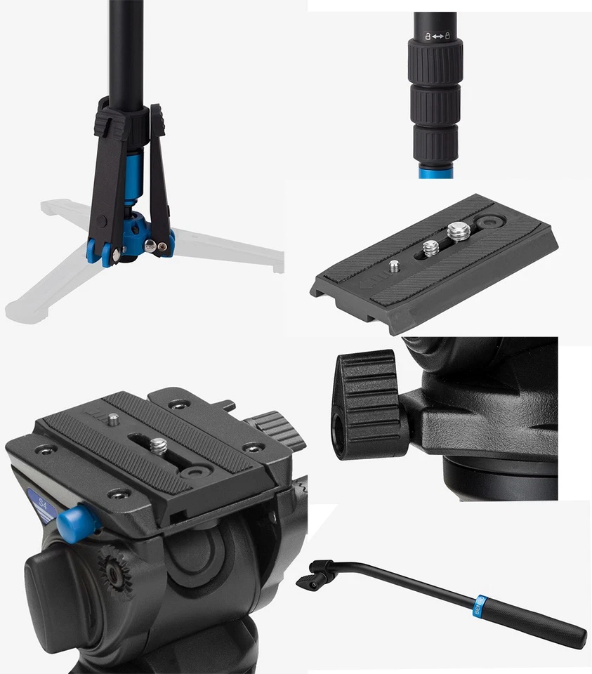 Benro Video Monopod Kit A48TDS4. - Image 4 of 4