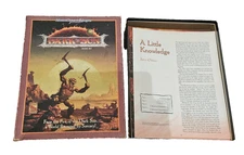 TSR AD&D 2nd Ed. Dark Sun Campaign Boxed Set #2400 1991 Complete
