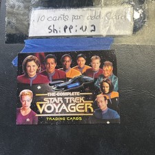 J101c The Complete Star Trek Voyager 2002 #1 Full Crew Seven Of Nine