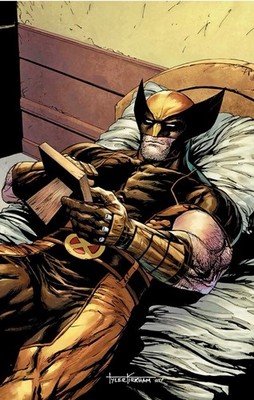 WOLVERINE #16 UNKNOWN COMICS TYLER KIRKHAM EXCLUSIVE FOIL VIRGIN VARIANT LTD 1k