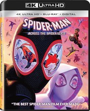 New Spider-Man: Across The Spider-Verse UHD / BD Combo  Digital 