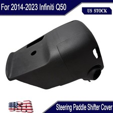 For 2014-2023 Infiniti Q50 Manual Style Steering Paddle Shifter Cover Shroud Usa