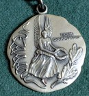 1946 Sterling Silver New England A  A A Award Medal Cross Country — photo 2