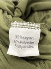 Women's Jumpsuit Set Olive Green Jogger & Plum Wide Leg Rayon Blend Pockets Sz S — photo 3