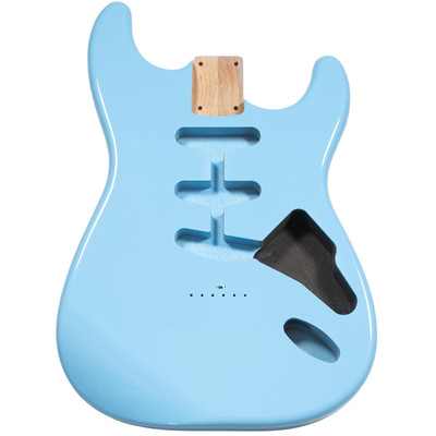 Daphne Blue Hardtail Stratocaster Style Gitarrenkörper