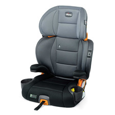 KidFit ClearTex Plus 2-in-1 Belt-Positioning Booster Car Seat - Shadow