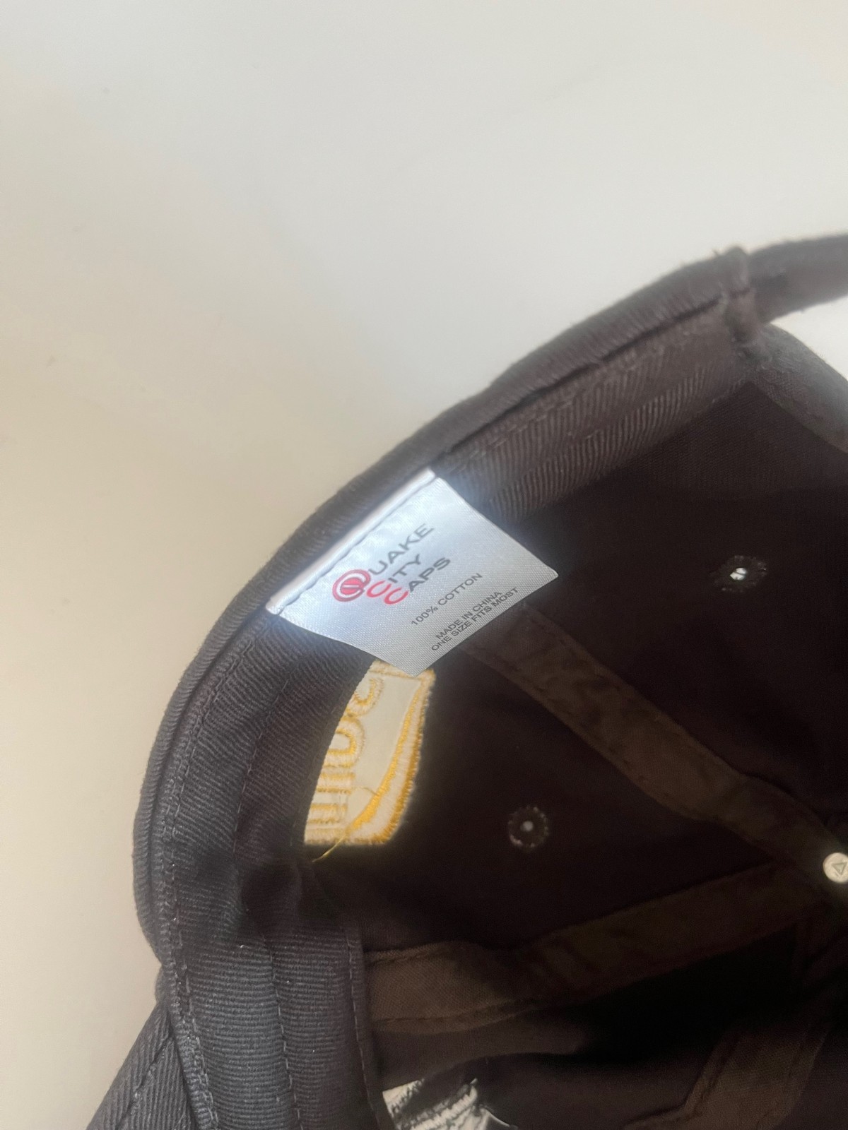 UPS Brown Spellout Adjustable Strap Baseball Cap … - image 2