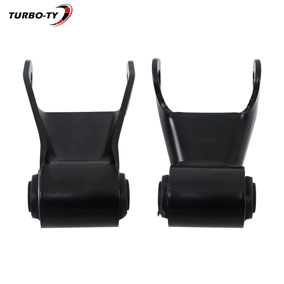 Kit de reparación de soporte de suspensión de grillete de resorte de hoja trasera para Chevrolet C1500 1988-97 Foto 4 de 4