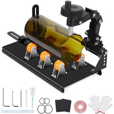 Glass Bottle Cutter Kit, DIY Glass Cutter for Bottles with Adjustable Width, ...