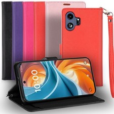 For TCL NXTPAPER 70 Pro Phone Case Magnetic Snap Wallet Flip Card Slots Cover