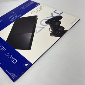 🔥UNFOLDED🔥SONY PLAYSTATION 2 PS2 SLIM GEN 2 PAL UNFOLDED BOX