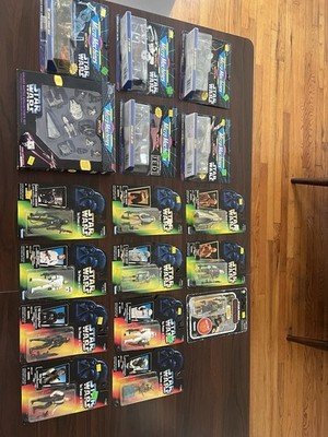 Kenner Star Wars Micro Machines & Power of the Force 2 Figures Collection.