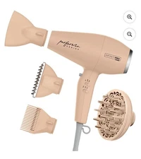 INFINITIPRO CONAIR Ionic Ceramic Performanc Series Hair Dryer- 4 Attachments NEW