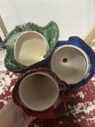 Set Of 3 Porcelain Russian Dolls. Traditional Folk Dress — photo 5