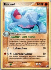 Pokémon Morlord 44/115 EX Verborgene Mächte 2005 Deutsch