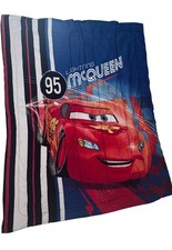 Disney Pixar Cars Lightning McQueen reversible comforter twin 72"x86'' 95