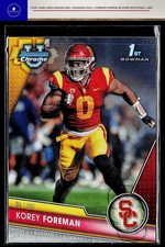 2023 Bowman University Chrome Korey Foreman #190