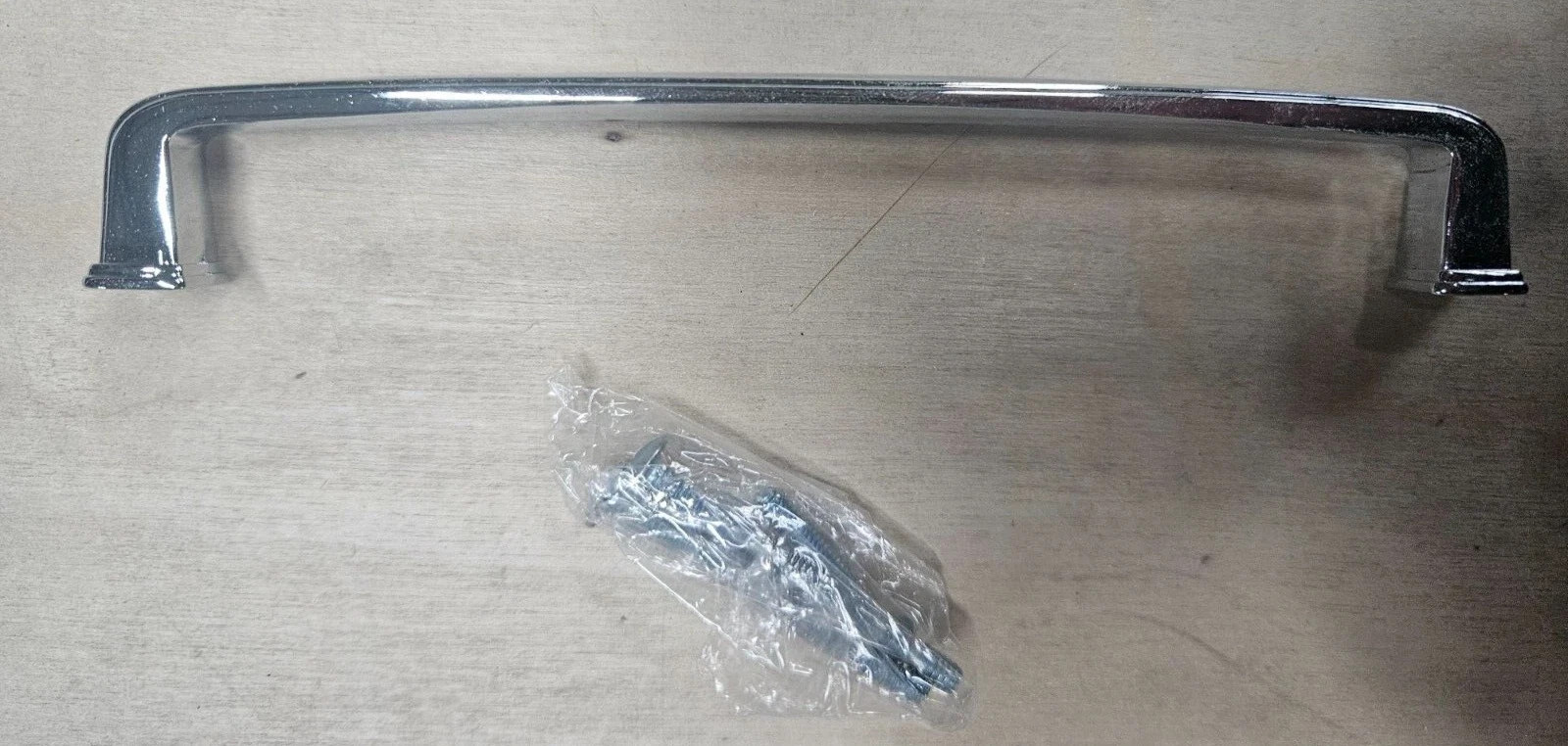 LOT OF 52 HARDWARE RESOURCES MILAN DRAWER PULL 6-13/16" POLISHED CHROME 1092-160