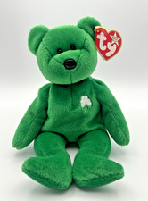 Ty Beanie Baby Erin the Bear 1997 Retired Plush Toy with ERRORS MINT RARE