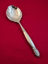 Oneida DICKINSON Stainless 18/10 USA Satin Handle Glossy Casserole Spoon 9"