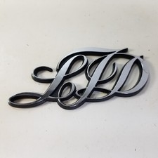 1975-1977 Ford Ltd Scribe Emblem Front Door Panel Nameplate 6020802-aa 1975-1977 Ford Ltd Scribe Emblem Front Door Panel Nameplate 6020802-aa