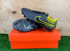 Nike Tiempo Legacy FG 631521-007 US8.5 UK7.5 Grey boots Cleats mens Football/Soc