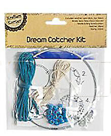 Dream Catcher Kit 4 Colours Wall Hanging Dreamcatcher Handmade Feather DIY Craft - Picture 4 of 5