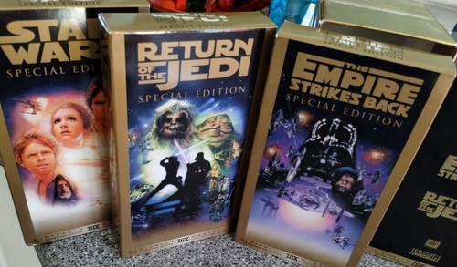 Star Wars Clearance Special Edition Trilogy Collectible VHS Sets:U Get All Three - Picture 9 of 14