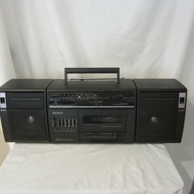 sony boombox with detachable speakers