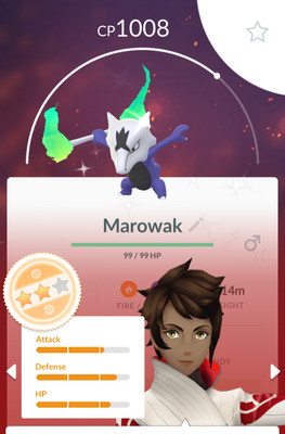 Pokemon Go Shiny Alolan Marowak After 143 Raids Youtube