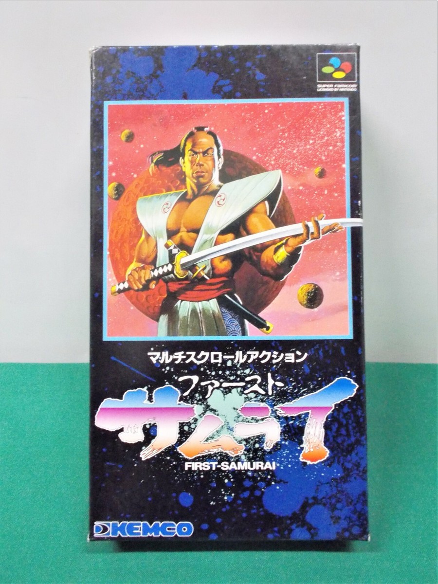 SNES -- FIRST SAMURAI -- New!! Super famicom. Japan Game