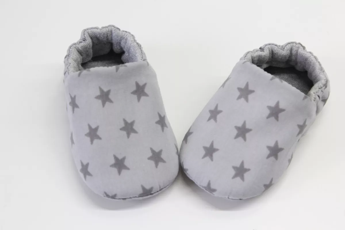 Grey baby cheap moccasins