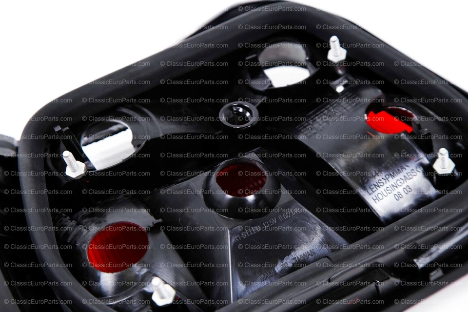 Kit LUZ TRASERA BMW E36 Compact EURO ROJO TRANSPARENTE 316 318 323 TI Foto 4 de 4
