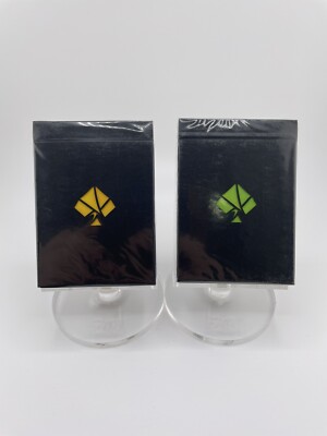 NOC Colorgrades Playing Cards Tropic Green + Orange Set