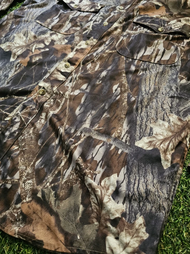 Browning Super Naturals Mens Vented Camo Shirt Large - Runs Big - Image 2 of 4