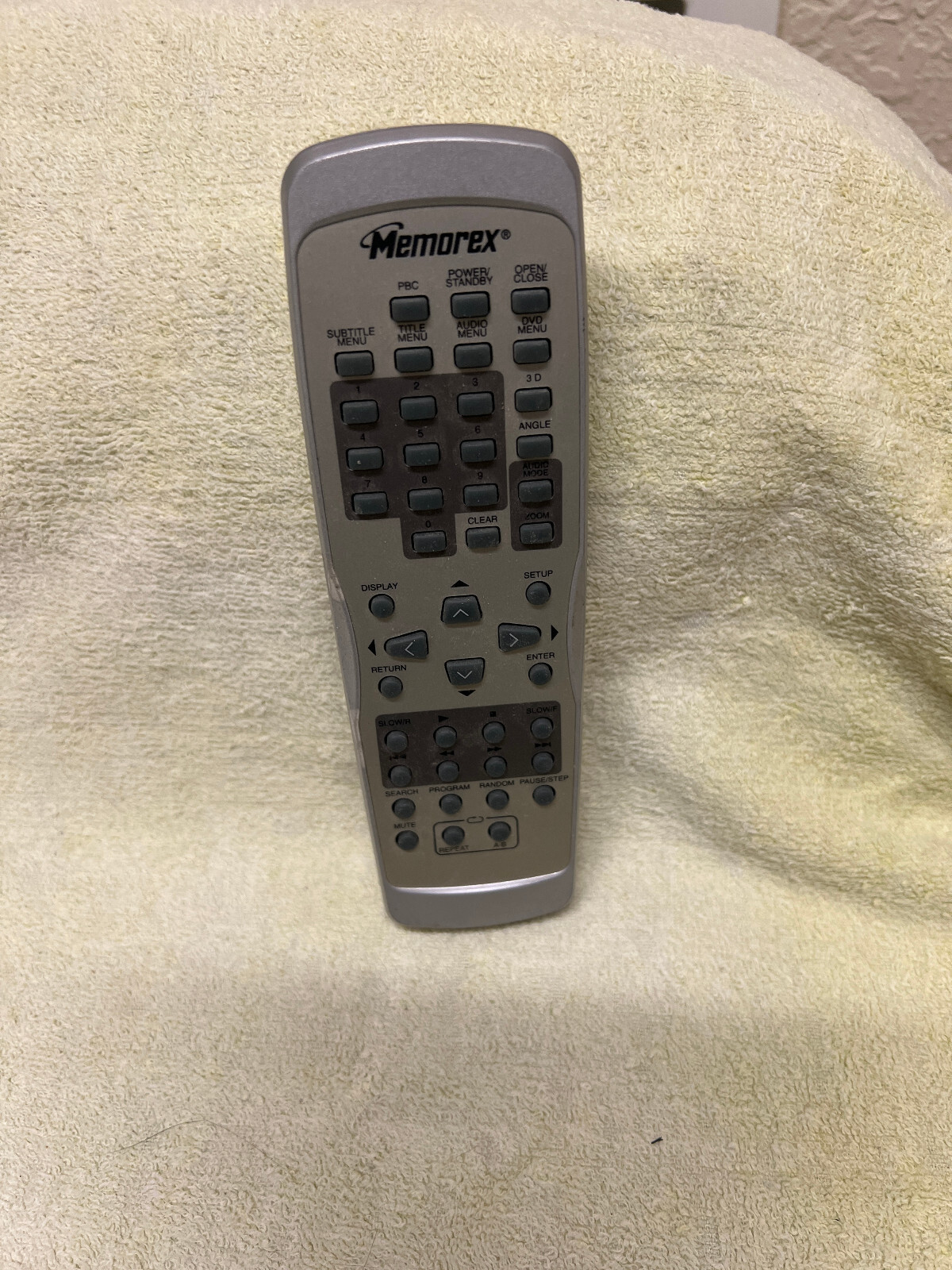 Memorex MVD2027 DVD/CD Player Remote Control